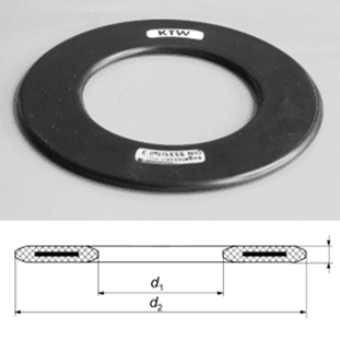 Rubber-Steel gaskets