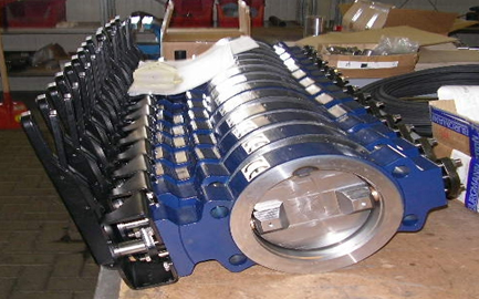 Conaxe double-off-set High Performance Butterfly Valve metal and soft seated